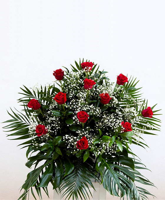 Comprar Centros de Rosas Rojas en Tielmes Centro de Flores Elena