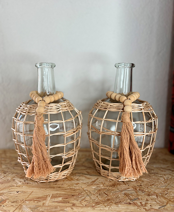 Jarrón Decorativo de cristal