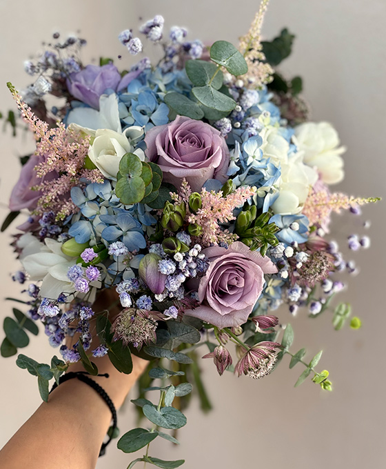 Ramo de flores en Tielmes