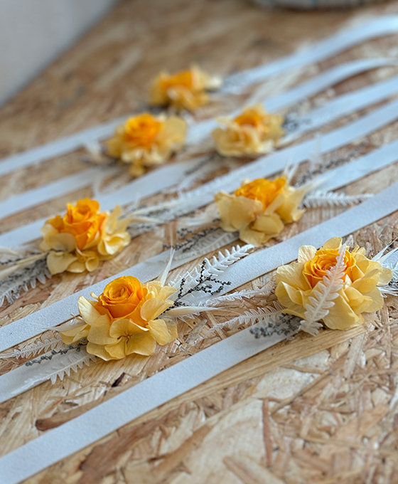 Flores Amarillas para Bodas