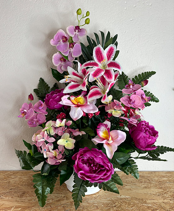 Centro de Lilium y Orquídeas