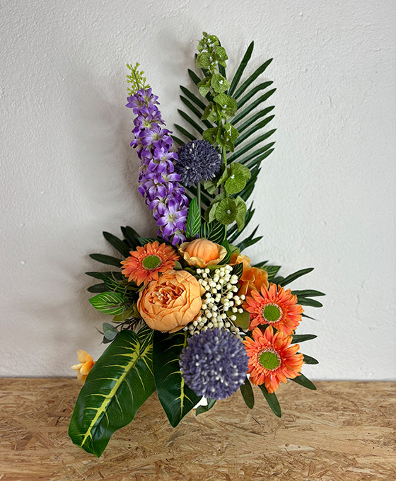 Centro en Tonos Naranjas